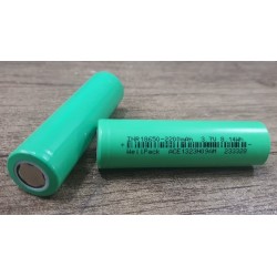 باتری 18650 لیتیوم 2200MA 3.7V