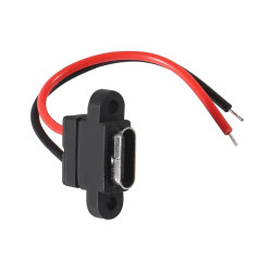 سوکت مادگی جاپیچ دار Type C