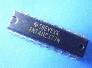74HC377 - DIP