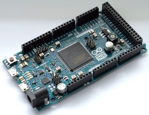 ARDUINO DUE با کابل رابط