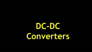 DC-to-DC Converter