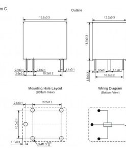 رله بچه میلون 12 ولت