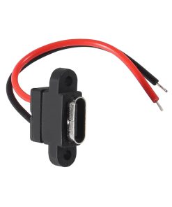 سوکت مادگی جاپیچ دار Type C