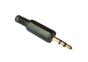 فیش هدفن استریو  پلاستیکی 3.5MM