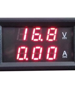 ولتمتر و آمپرمتر قرمز