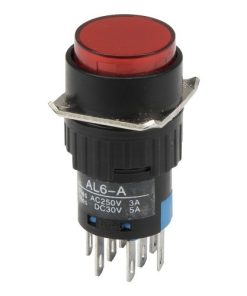 کلید AD16-12V-RED