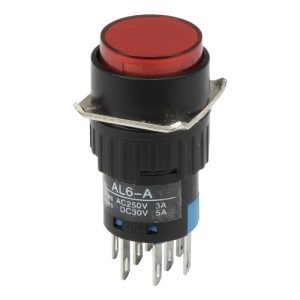 کلید AD16-12V-RED