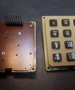 کیپد 4*3 ماتریسی برجسته