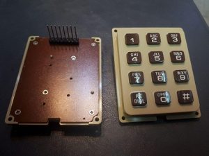 کیپد 4*3 ماتریسی برجسته