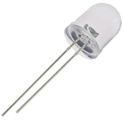White LED شفاف 10mm